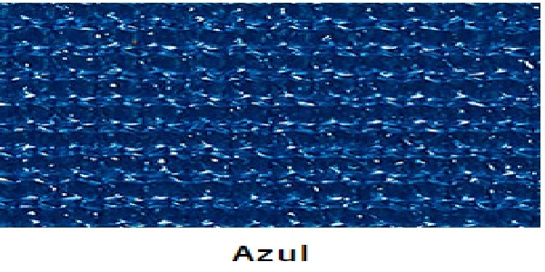 tela de sombreamento azul